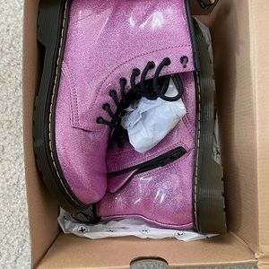 Pink Dr. Martens 1460